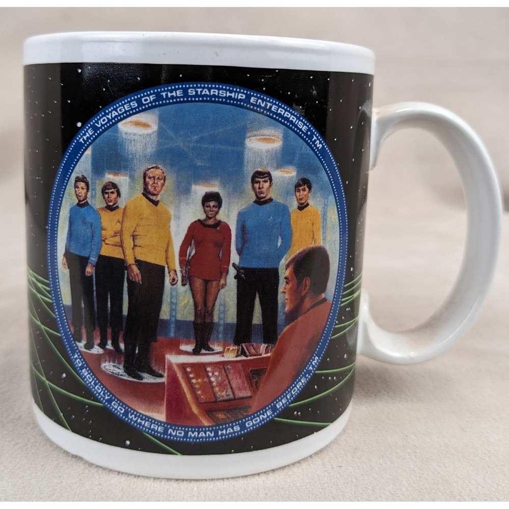 Star Trek Enterprise 1991 Susie Morton P7533 Beam Us Down Scottie‎